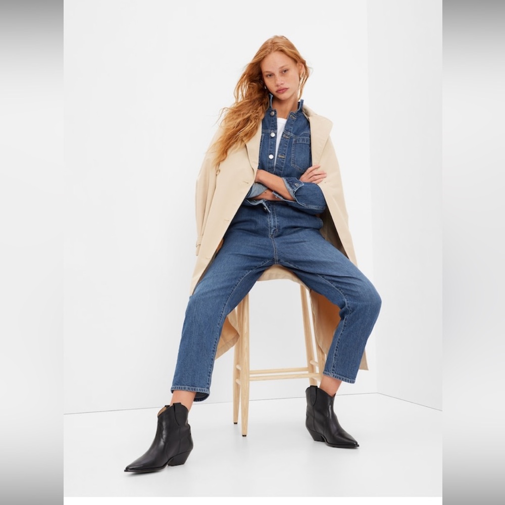 NWT Gap Denim Jumpsuit